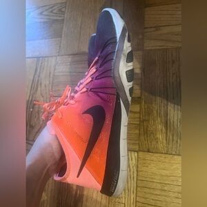 Used Nike colorful trainers womens size 8.5